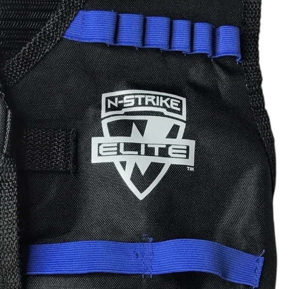 Nerf Black and Blue Tactical Vest NERF Tactical Vest NWOT - Picture 2 of 6